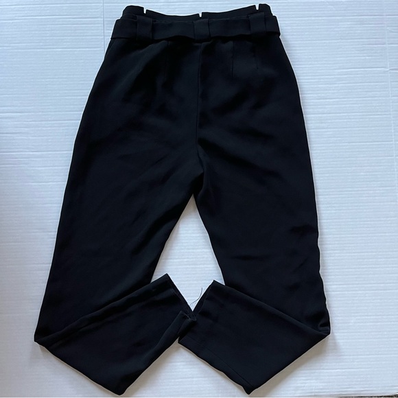 EXPRESS High Rise Paperbag Pants - Picture 4 of 7